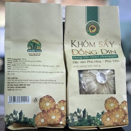 Khóm sấy (45.000 đ/100gam)